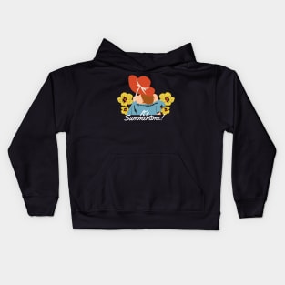 It's summer time. Kids Hoodie